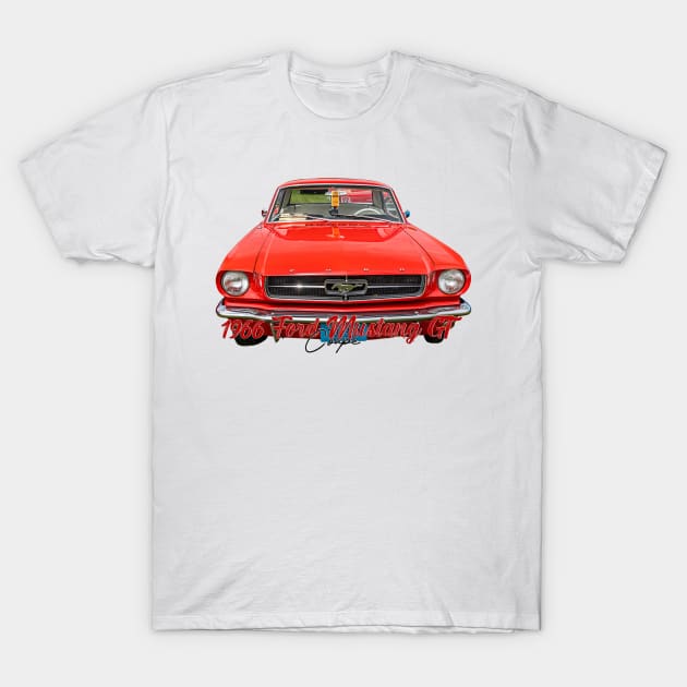 1966 Ford Mustang GT Coupe T-Shirt by Gestalt Imagery